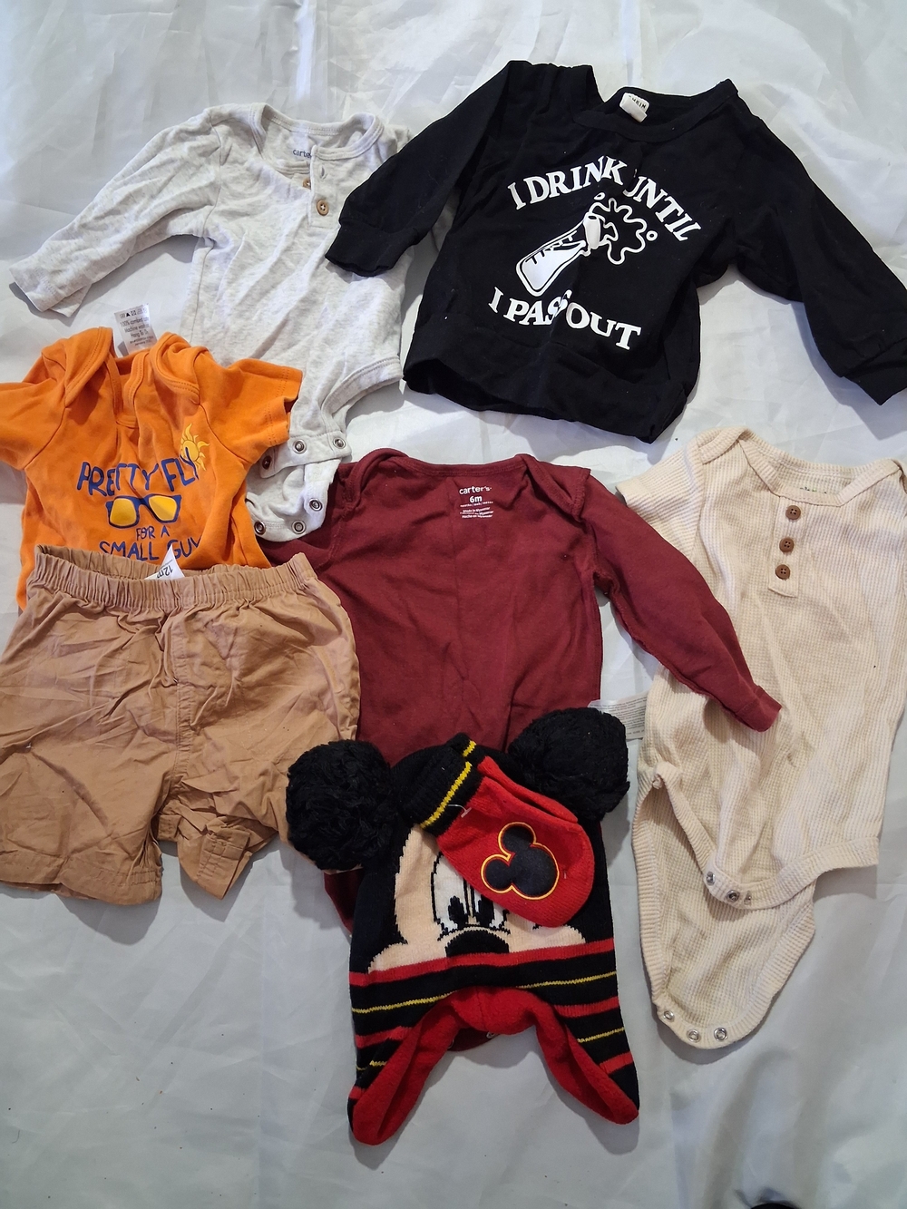 Assorted Items 0-6 Mos See Pics For Each Item